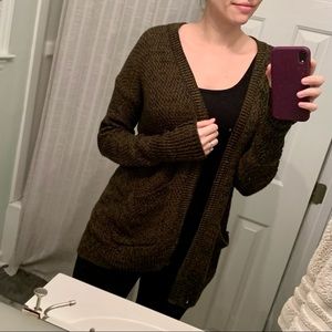 Abercrombie & Fitch Oversized Knitted Cardigan